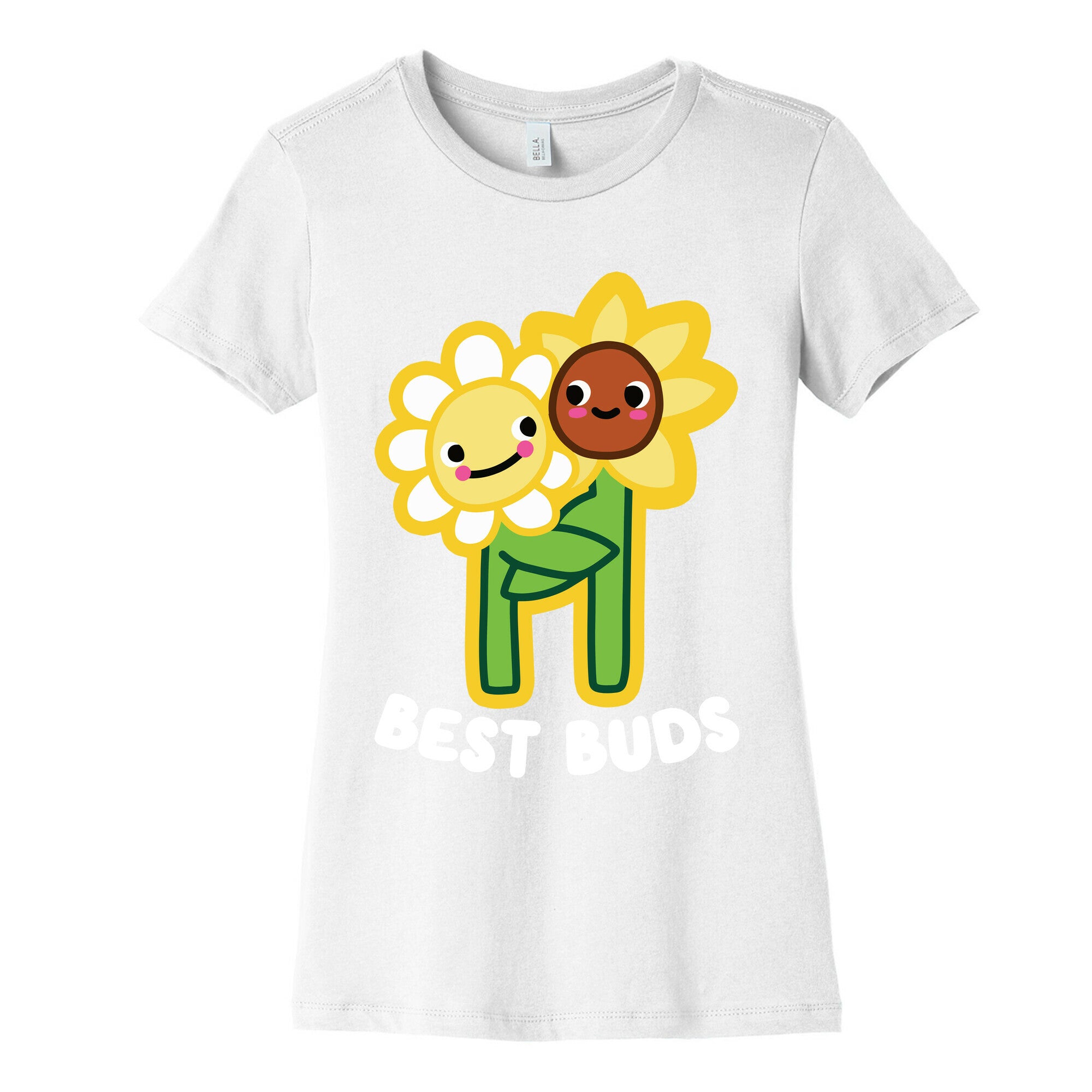 Best Buds (Flower Friends) Women's Cotton Tee